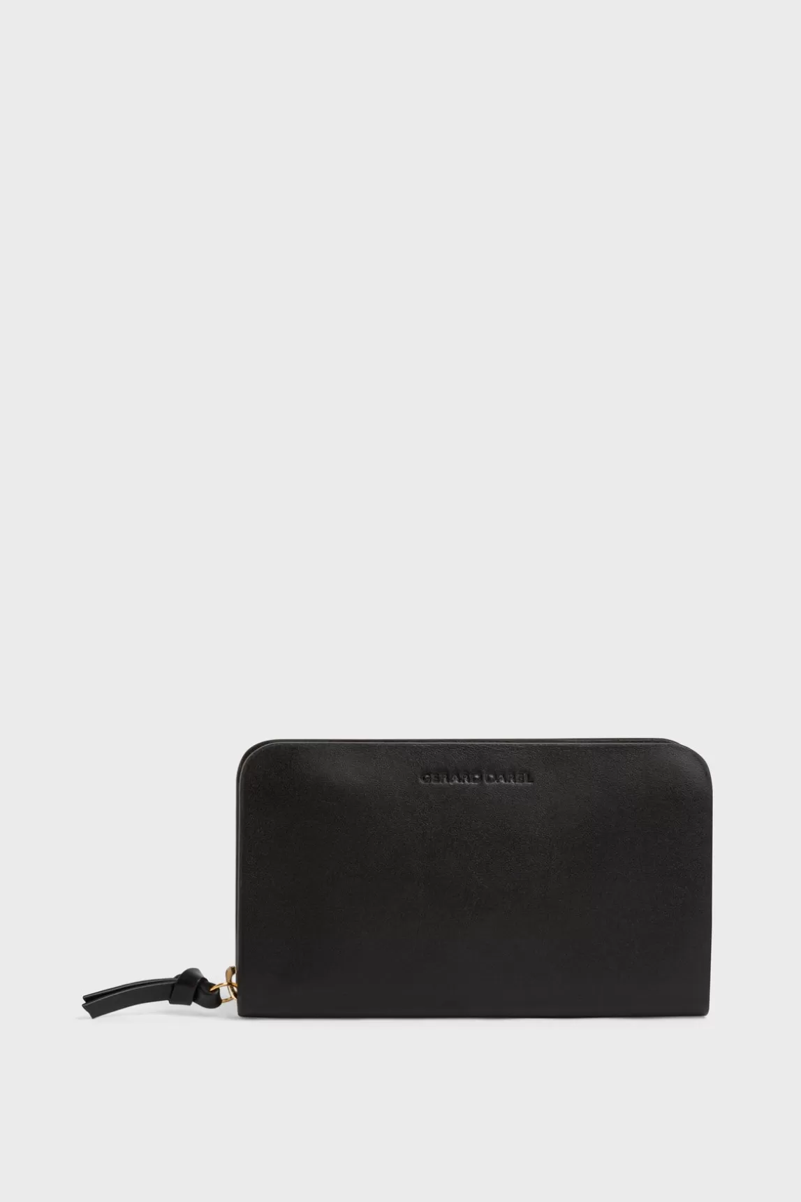 Outlet Gerard Darel Walletin plain leather - WALLET Black