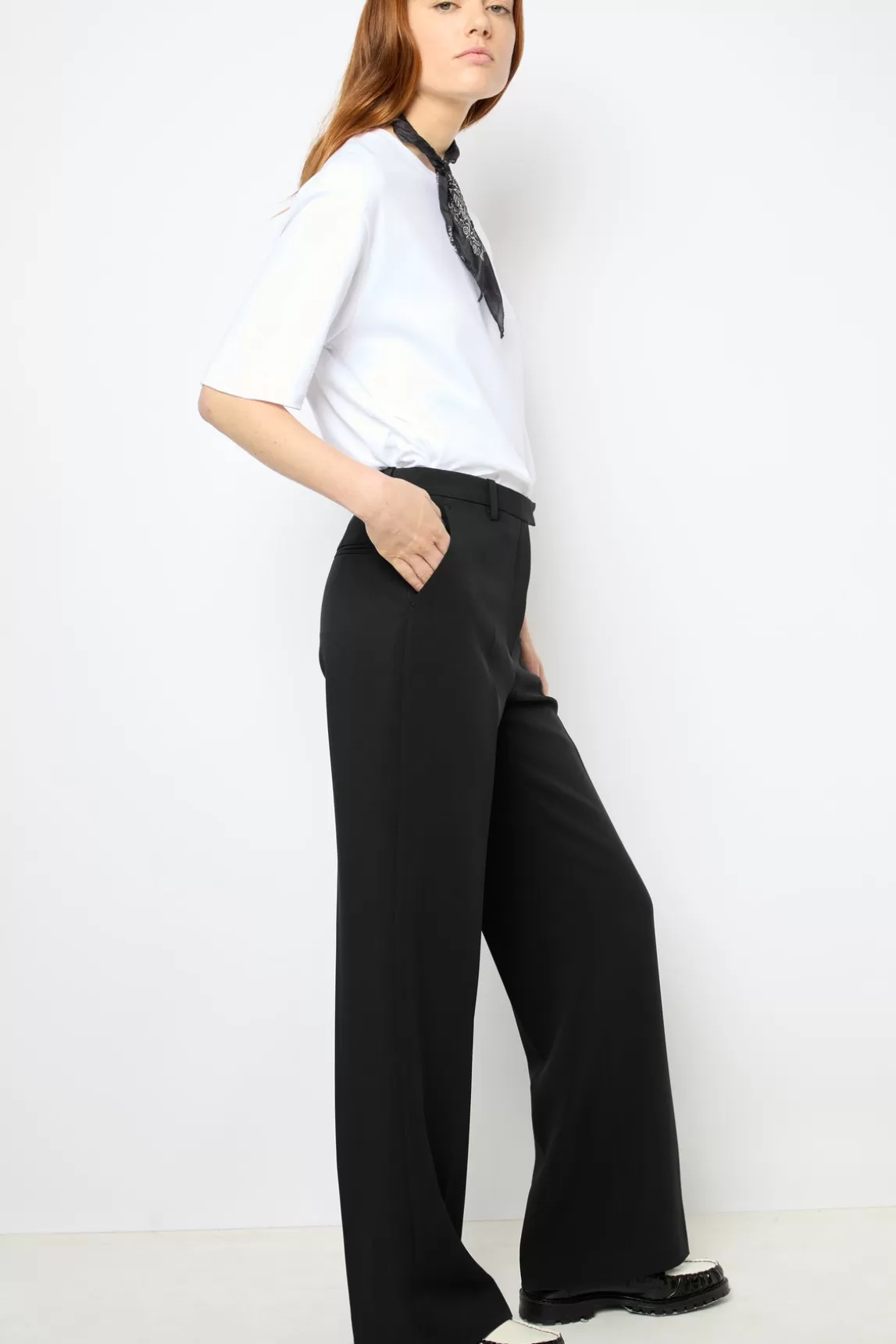 Flash Sale Gerard Darel Wide leg suit pants - NANOU Noir